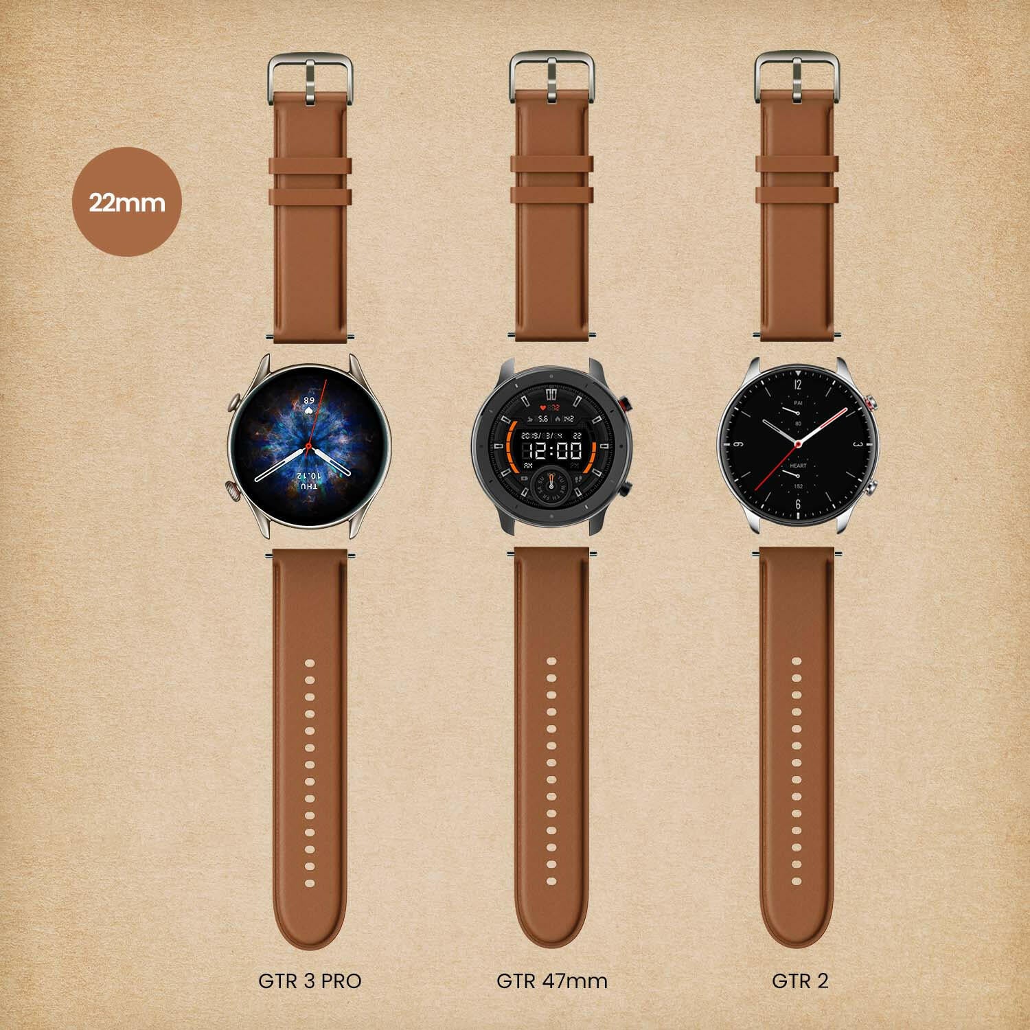 Amazfit Strap Leather Series - Classic Edition - Image 6